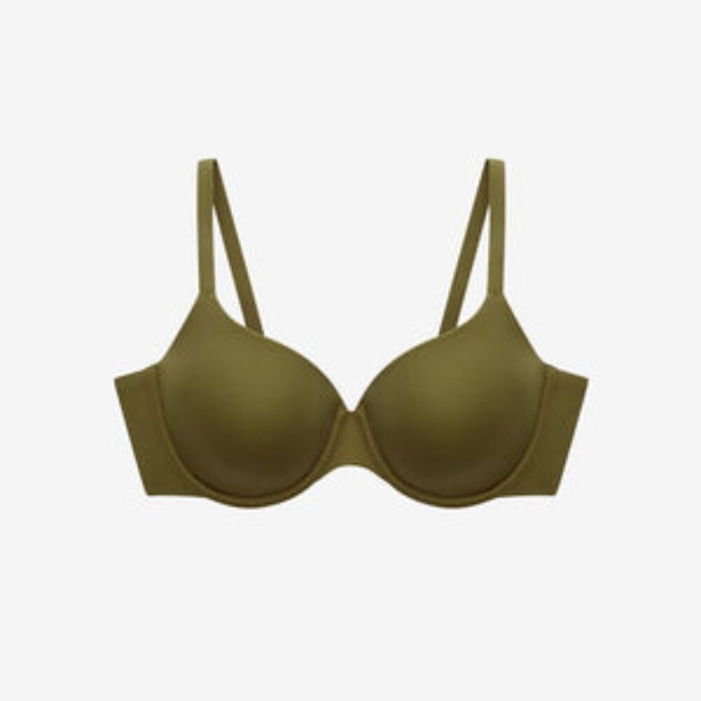 ThirdLove Comfortstretch Back Smoothing T-shirt Bra Moss - Size 38D